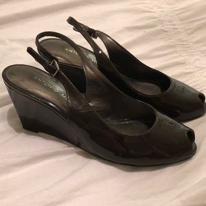 Brown Antonio Melani Wedges (offers welcome)